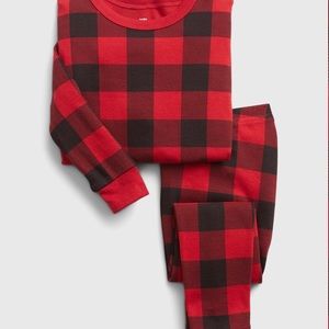 babyGap 100% Organic Cotton Buffalo Plaid Print PJ Set